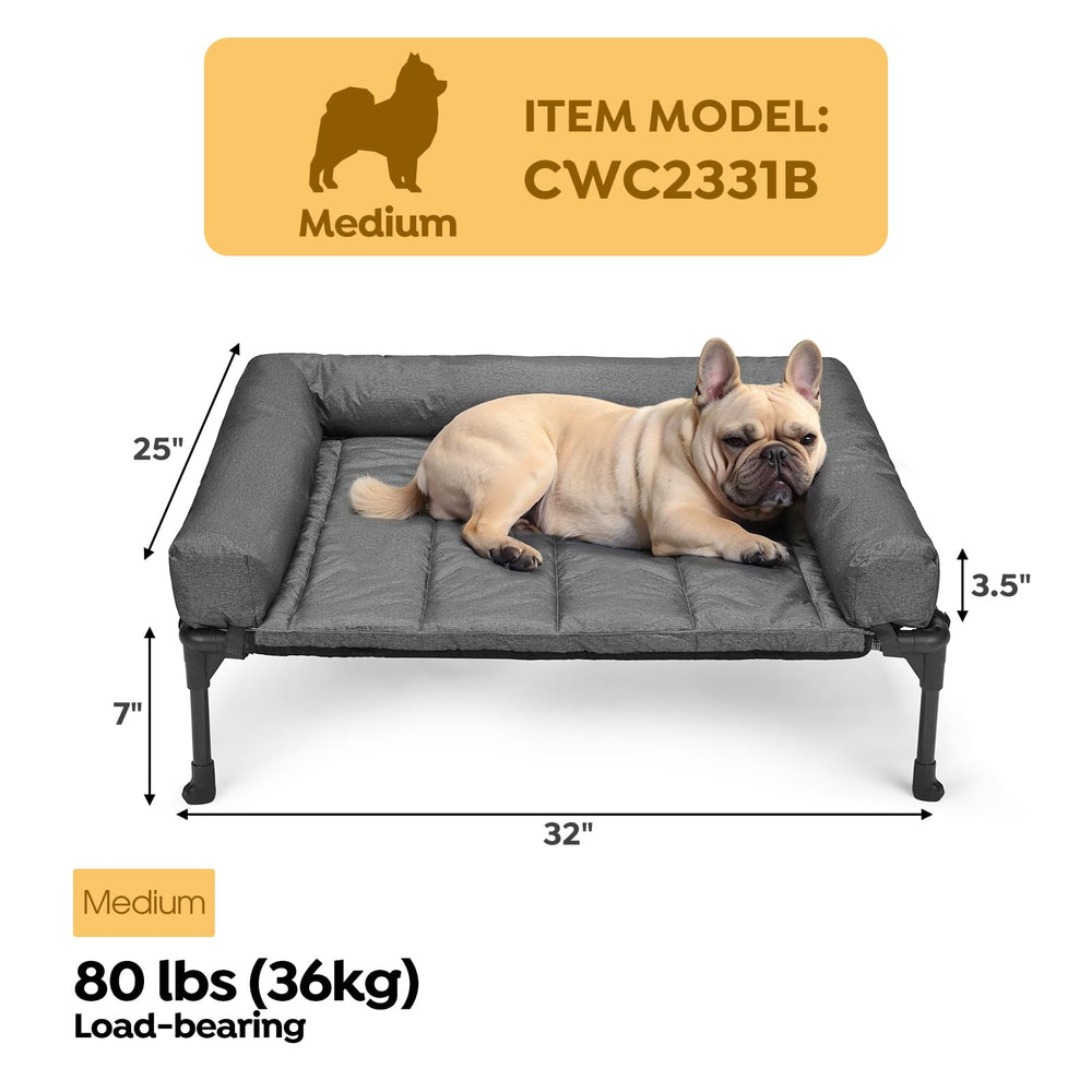Matelas coussin triple-face imperméable Veehoo offrant confort et propreté.
