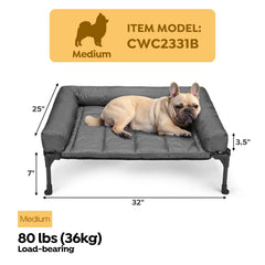 Matelas coussin triple-face imperméable Veehoo offrant confort et propreté.