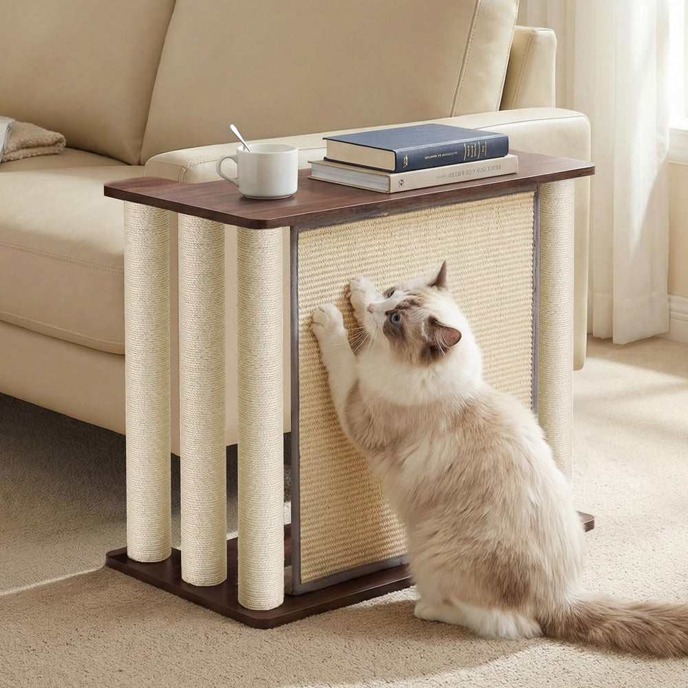 Veehoo protège-canapé et table d’appoint, surface pratique pour boisson et télécommande