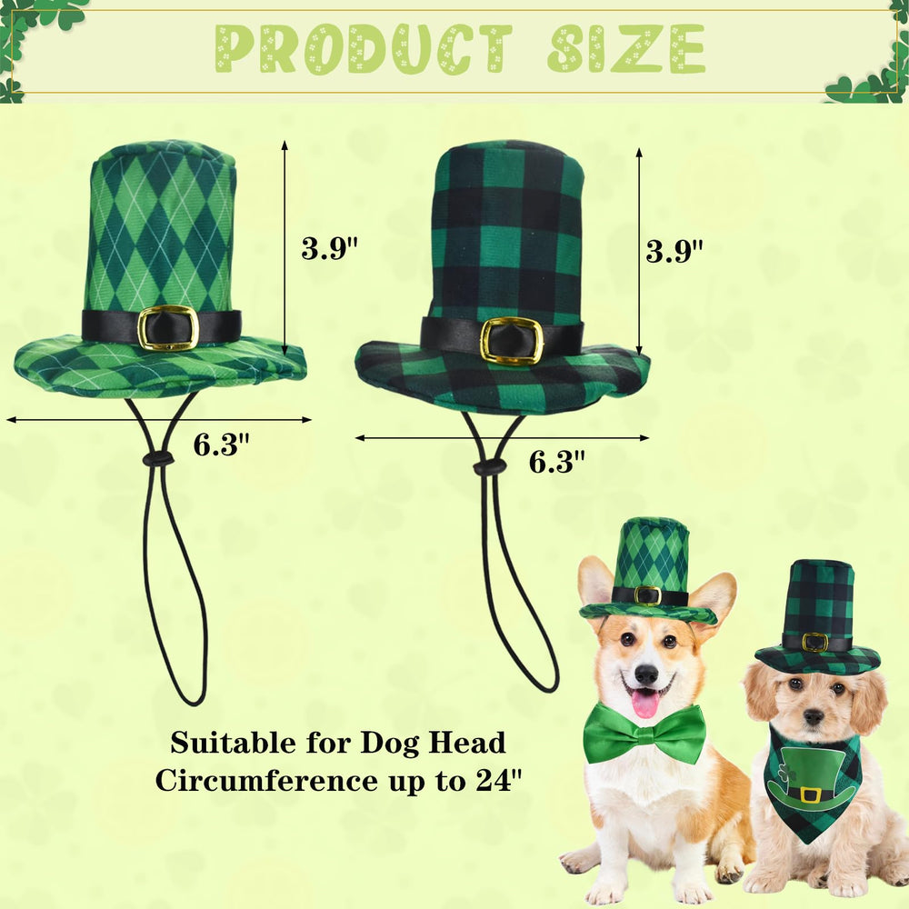 Vehomy chapeau Saint Patrick diamant avec boucle, style ludique et sûr.