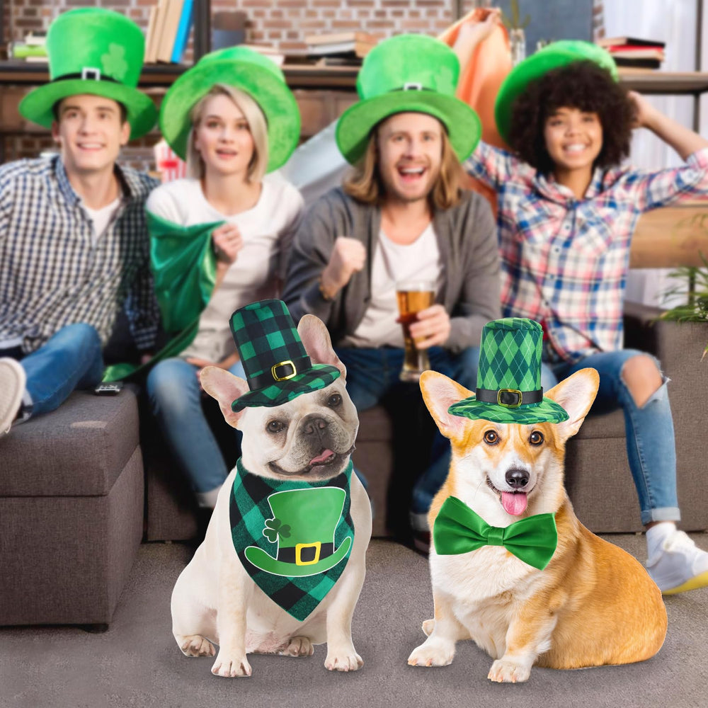 Vehomy chapeau et bandana Saint Patrick, idéal pour séances photo.