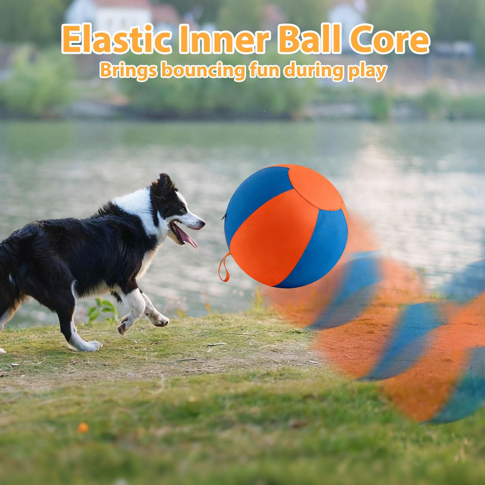 Velupet Zoom balle d'herding légère et portable pour les trajets.