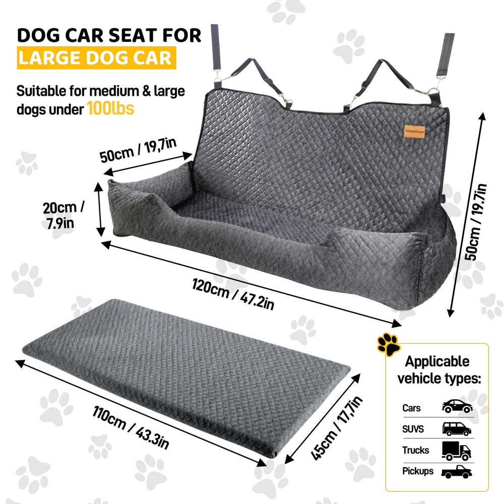 Velupet Zoom installation-sangles-boucles: fixation fiable pour éviter les glissements.
