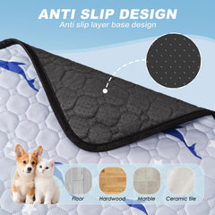 Pack Velvopet de 2 tapis, solution durable pour chiens et dressage.