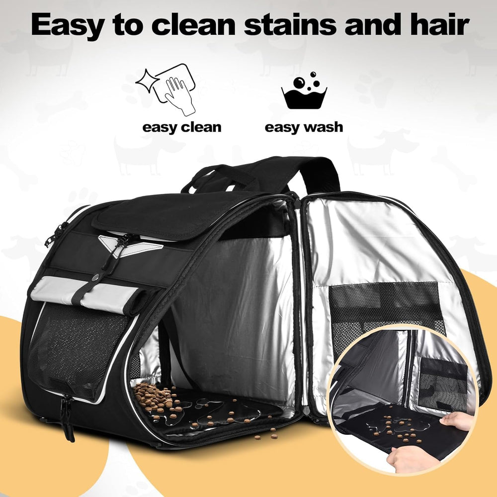 VENFOREST Panier vélo coussin doux amovible pour le confort.
