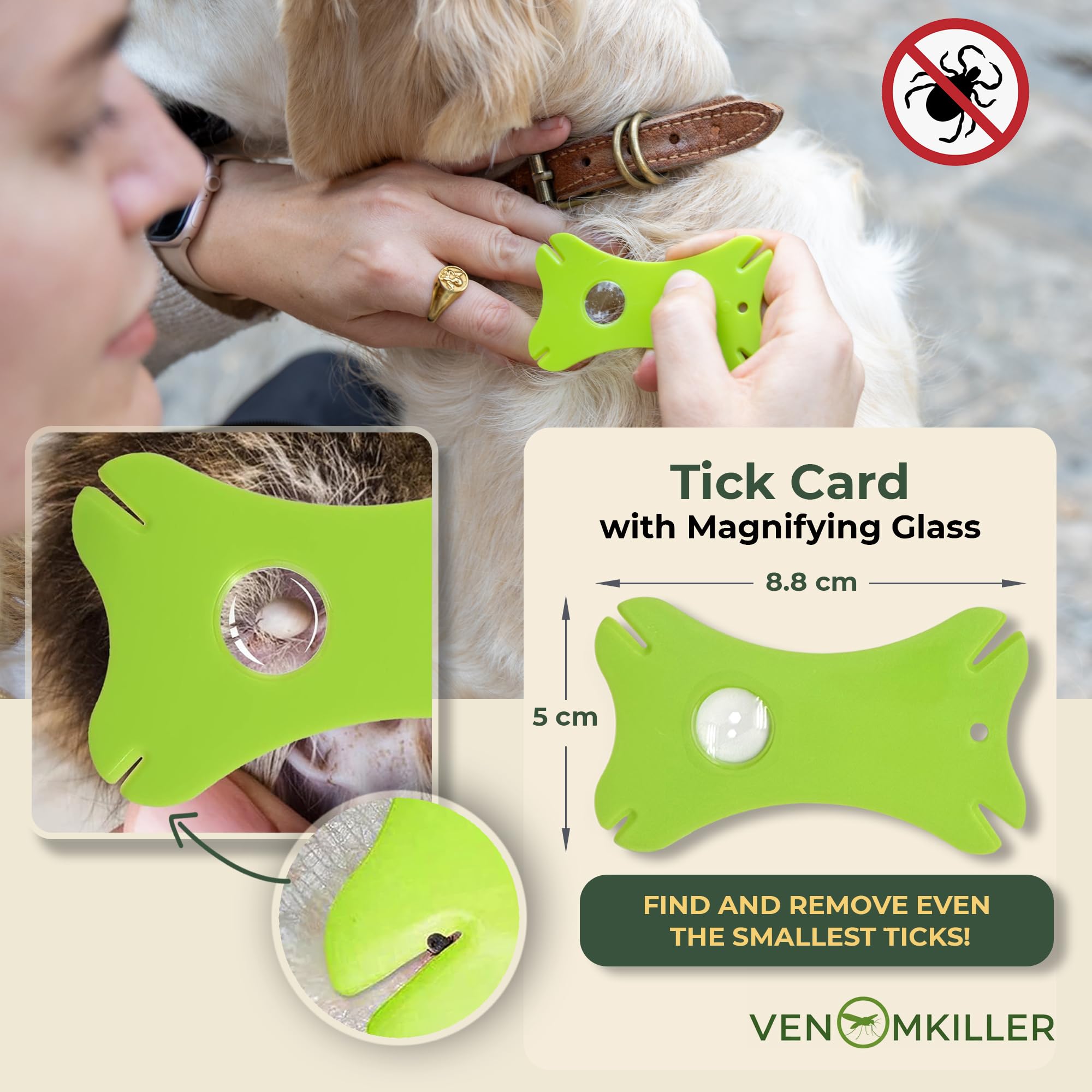 VENOMKILLER pinces-inox-extraction performance fiable lors d'une vérification.
