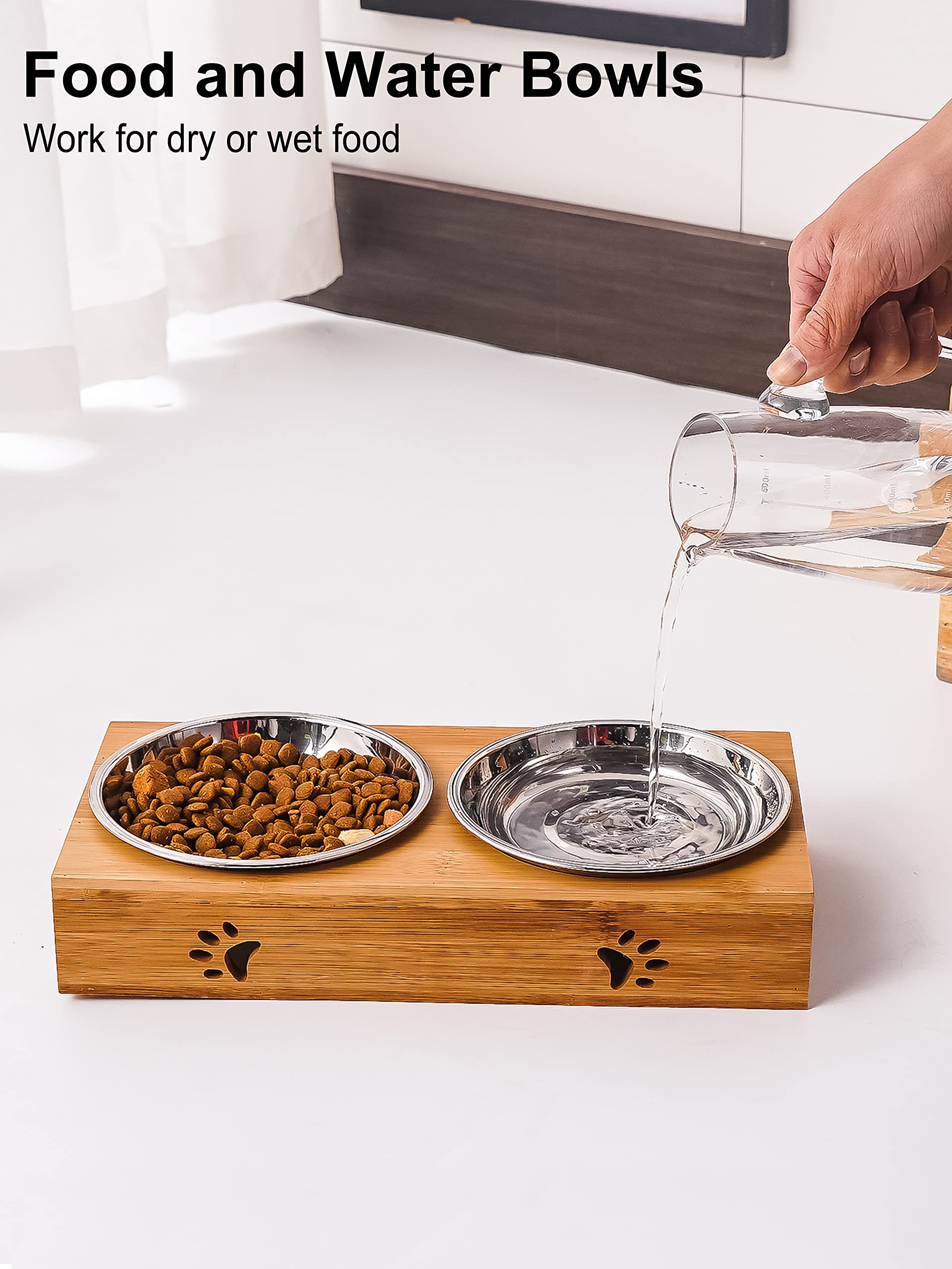 bols VENTION peu profond et large, idéal pour chats d intérieur.
