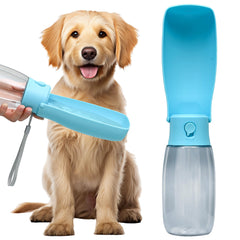 VEPOUYU Bouteille eau chien pliable 19oz, pratique lors des balades.