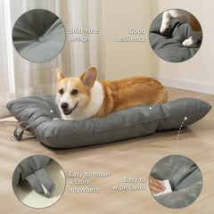 VERABE rembourrage-microfibre-doux: moelleux et soutenant pour des siestes confortables.