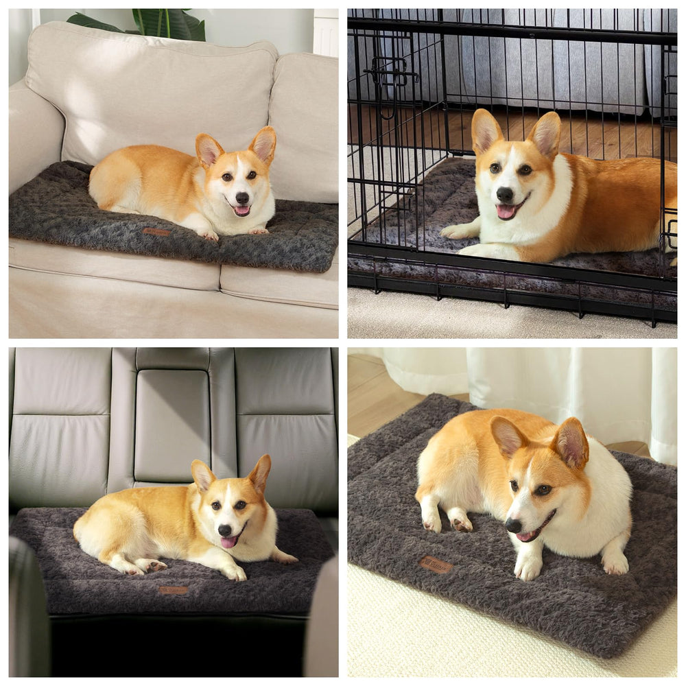 VERABE tapis-chien réversible 47x29, base résistante évite l’affaissement sur de longues périodes.