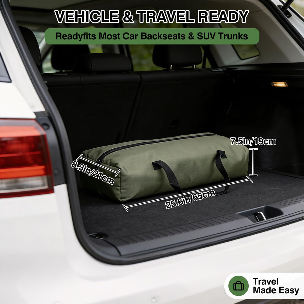 Veraste sac de rangement inclus facilite le transport et le rangement.
