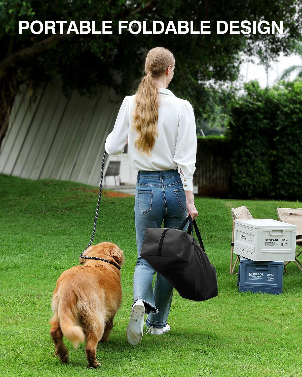 Veraste sac de transport inclus pour facilité de déplacement