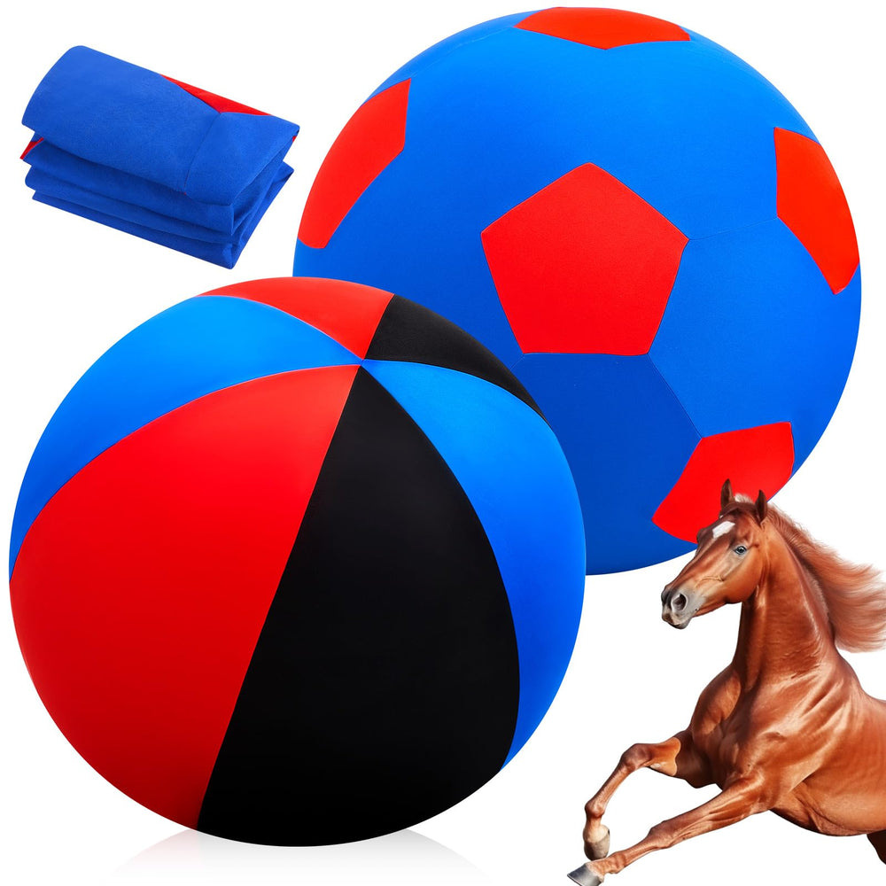 VercanMonth housse balle 30 pouces gonflable: protection durable pour jeux équestres en extérieur.