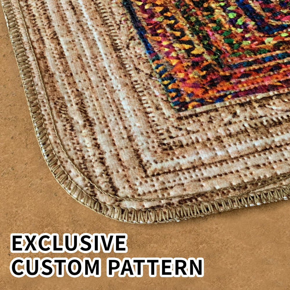 Verdasun tapis-lavable-usage-maison: polyvalent pour salon, canapé et voiture.