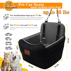 VERGODPRO housse amovible lavable pour siège-chien