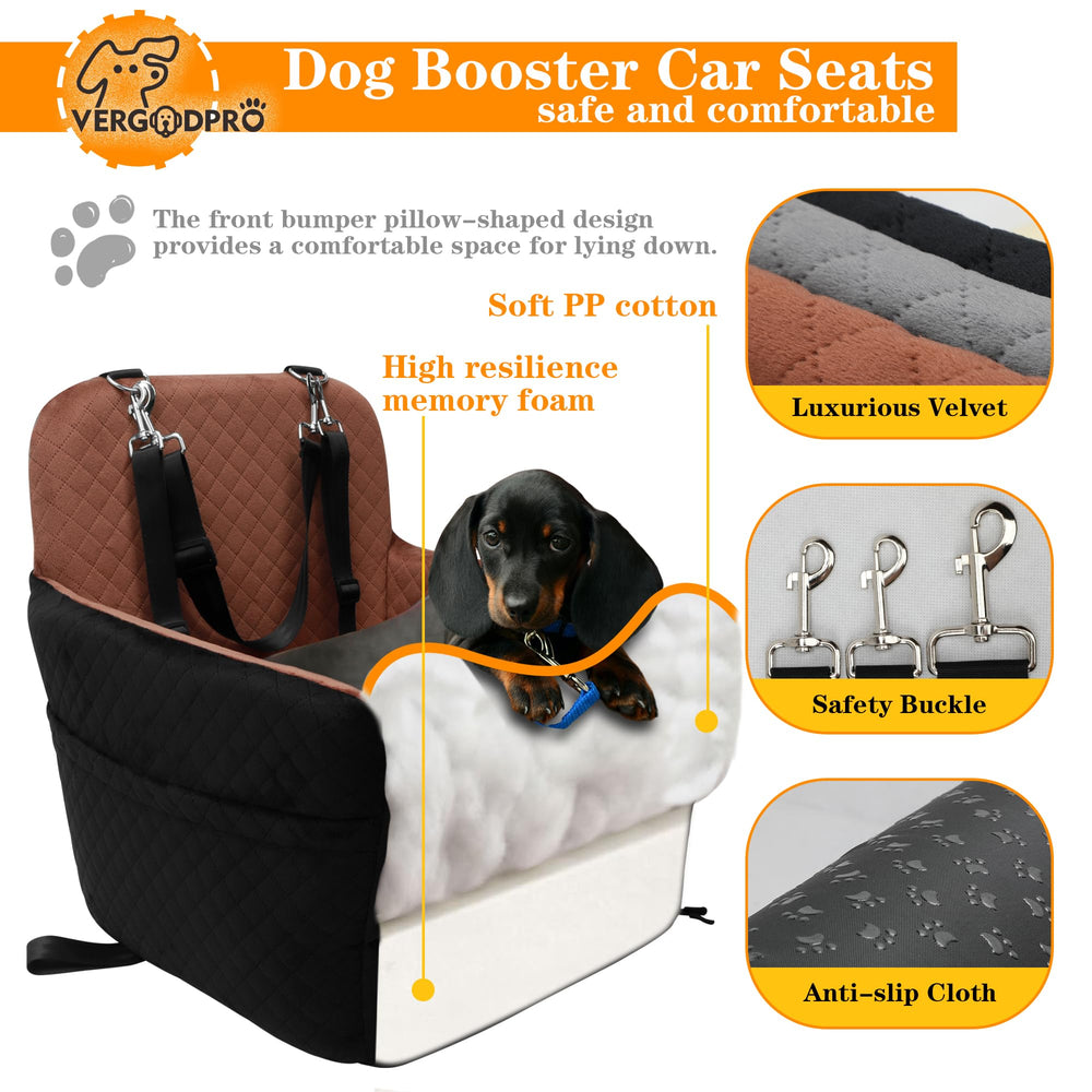 VERGODPRO utilisation polyvalente: voiture et extérieur pour votre chien.