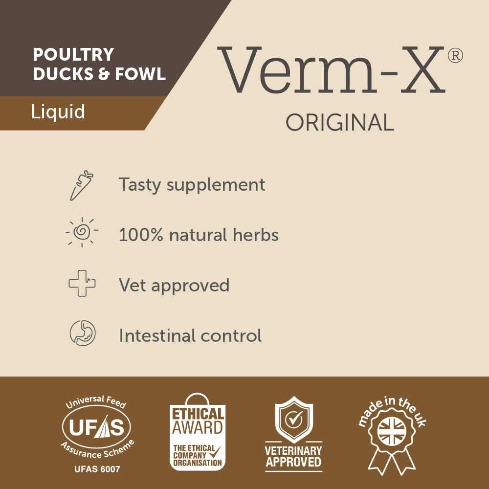 Verm-X ingrédients herbes naturelles — formule à base de plantes.