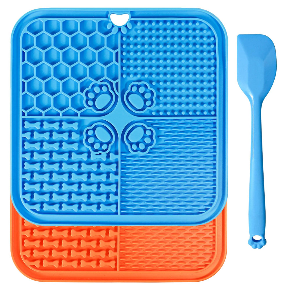 Verwohnt Pack deux tapis et grattoir pour repas propres et pratiques.