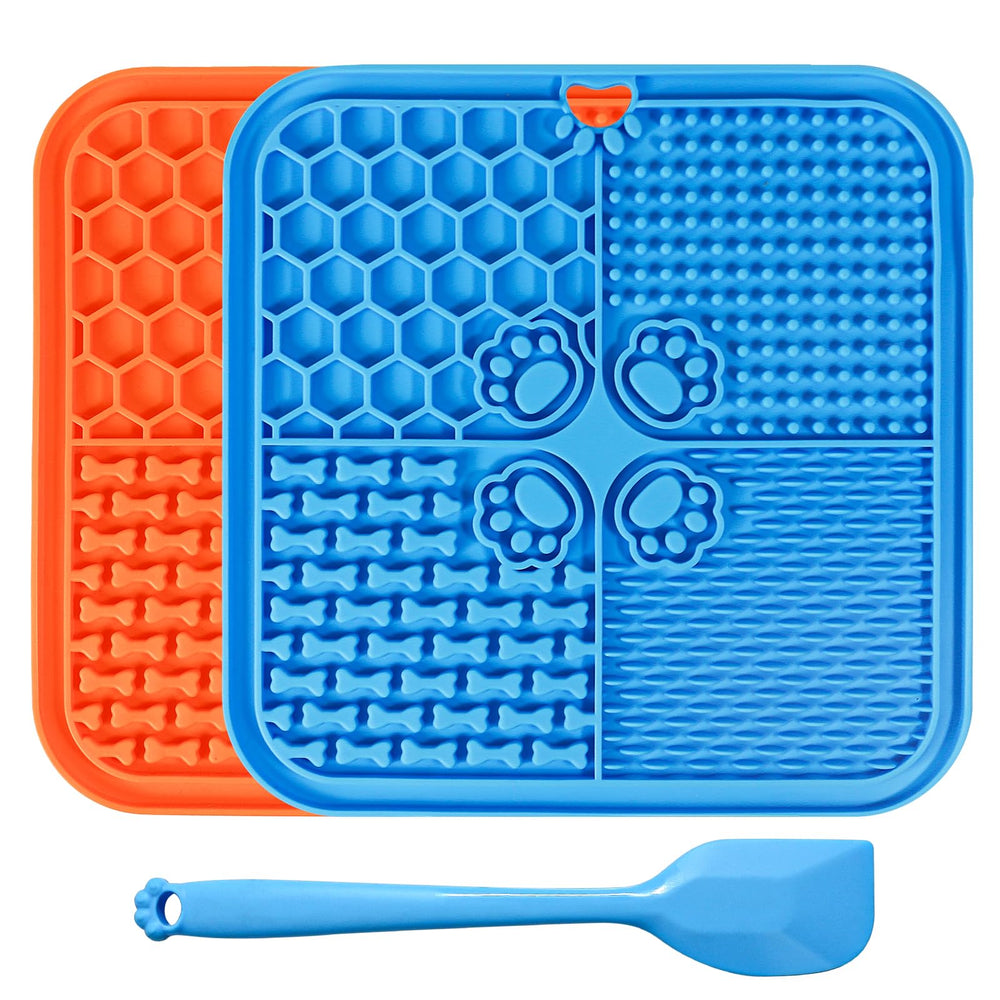 Verwohnt Lick Mat avec 47 ventouses pour adhérence solide sur surfaces lisses.