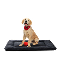 VERZEY coussin-caisse chien 36pouces gris foncé, confort durable pour le sommeil