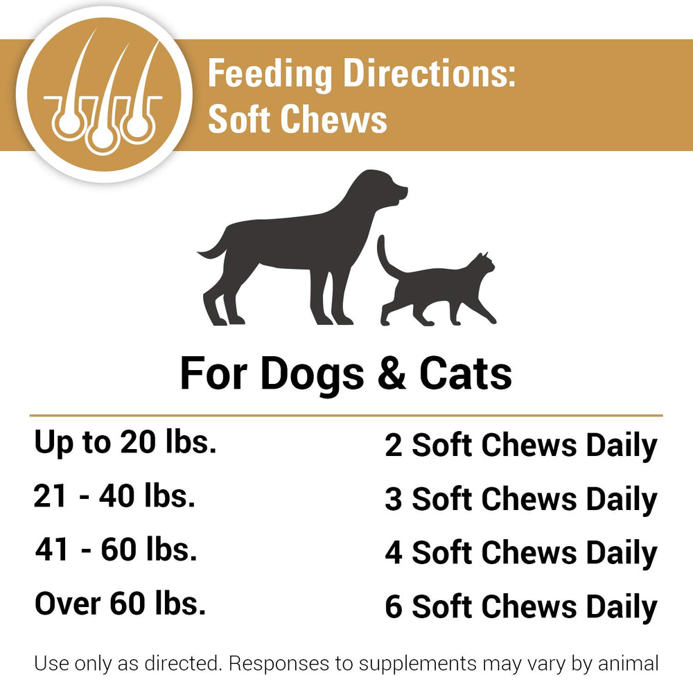 Vet Classics flacon pratique de 90 bouchées pour chiens et chats