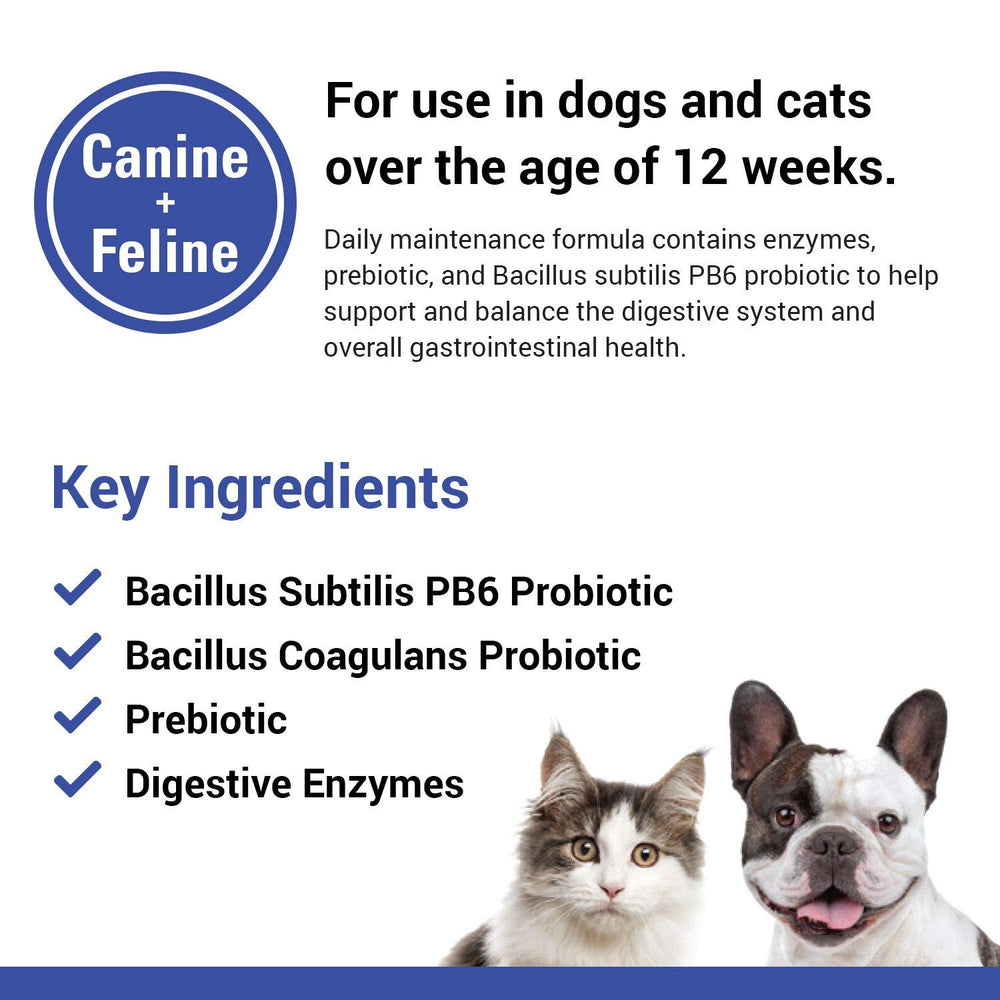 Vet Classics Protegrity EZ Probiotiques, usage lors du stress, aide potentielle pendant les visites.