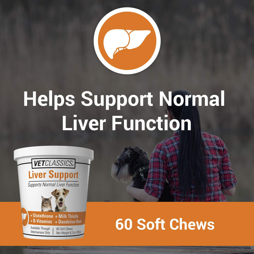 Vet Classics soutien foie chats – gommes pratiques pour la routine.