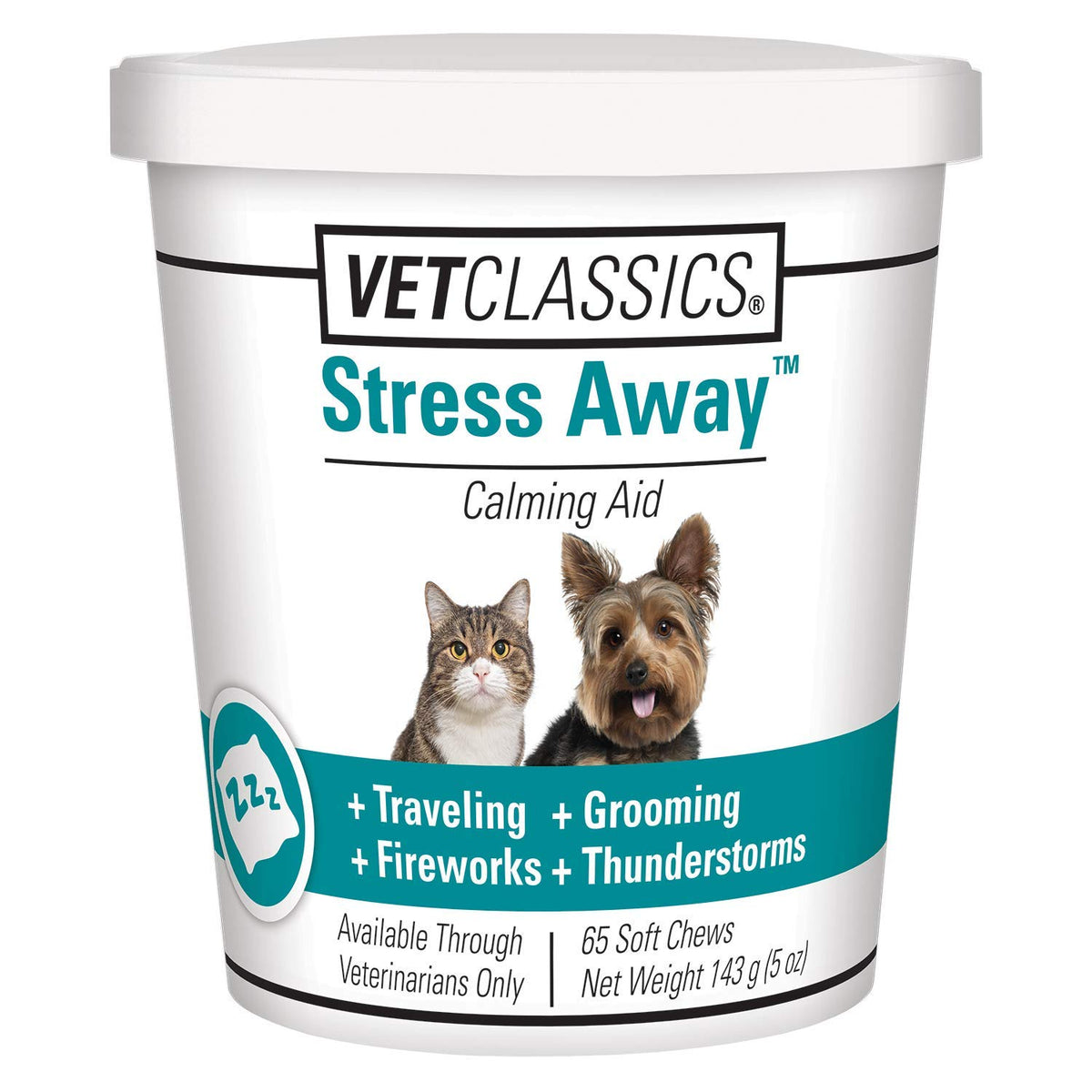 Vet Classics Stress Away: bouteille du complément apaisant pour déplacements.