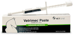 Vetrimec Paste Vet One pour chevaux, contrôle des parasites intestinaux et bots.