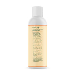 Formule multi-action EcoEars Vet Organics nettoie et apaise les oreilles sensibles.