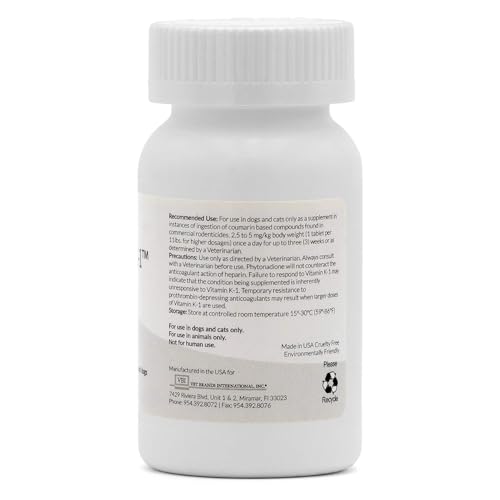 Comprimé masticable V.E.T. PHARMACEUTICALS, administration facile pour chiens et chats