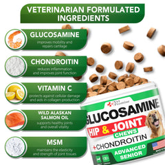 Vet Promise composants naturels, articulation et cartilage pour chien.
