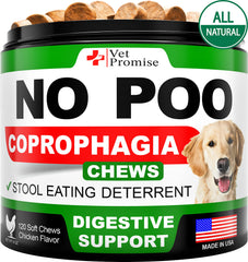 Vet Promise No Poo Chews - emballage pratique pour friandises faciles à donner