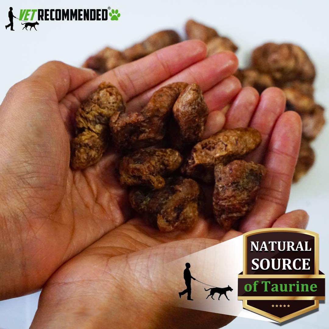 Vet Recommended coeurs de poulet entiers – source naturelle de taurine pour chiens et chats