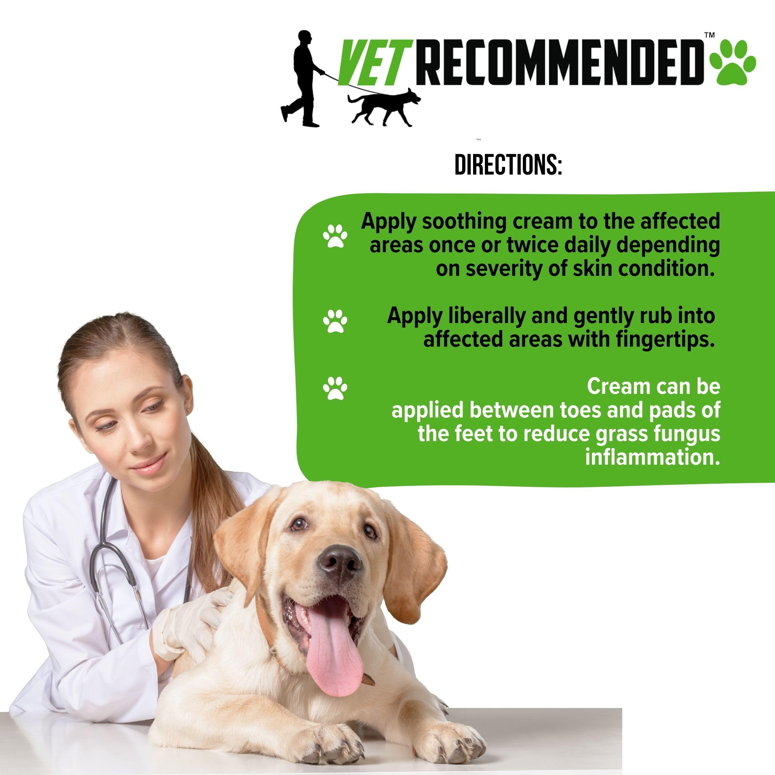 Vet Recommended Crème nez sec chien – contribue au confort du nez sec.