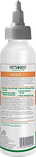 Vet's Best application oreilles sèches — application ciblée et précise.