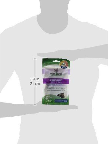 Vet's Best Bouchées Probiotiques pour Chiens – tableau souches bénéfiques pour la flore intestinale