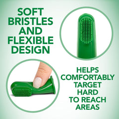 Vet's Best Brosse-dent-douce-et-efficace: protège les gencives tout en délogeant la plaque.