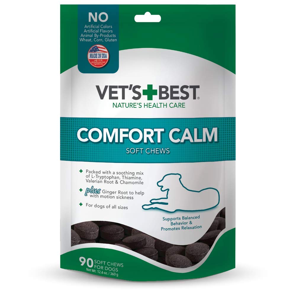 Vet’s Best Comfort Calm: bouteille apaisante pour chiens stressés.
