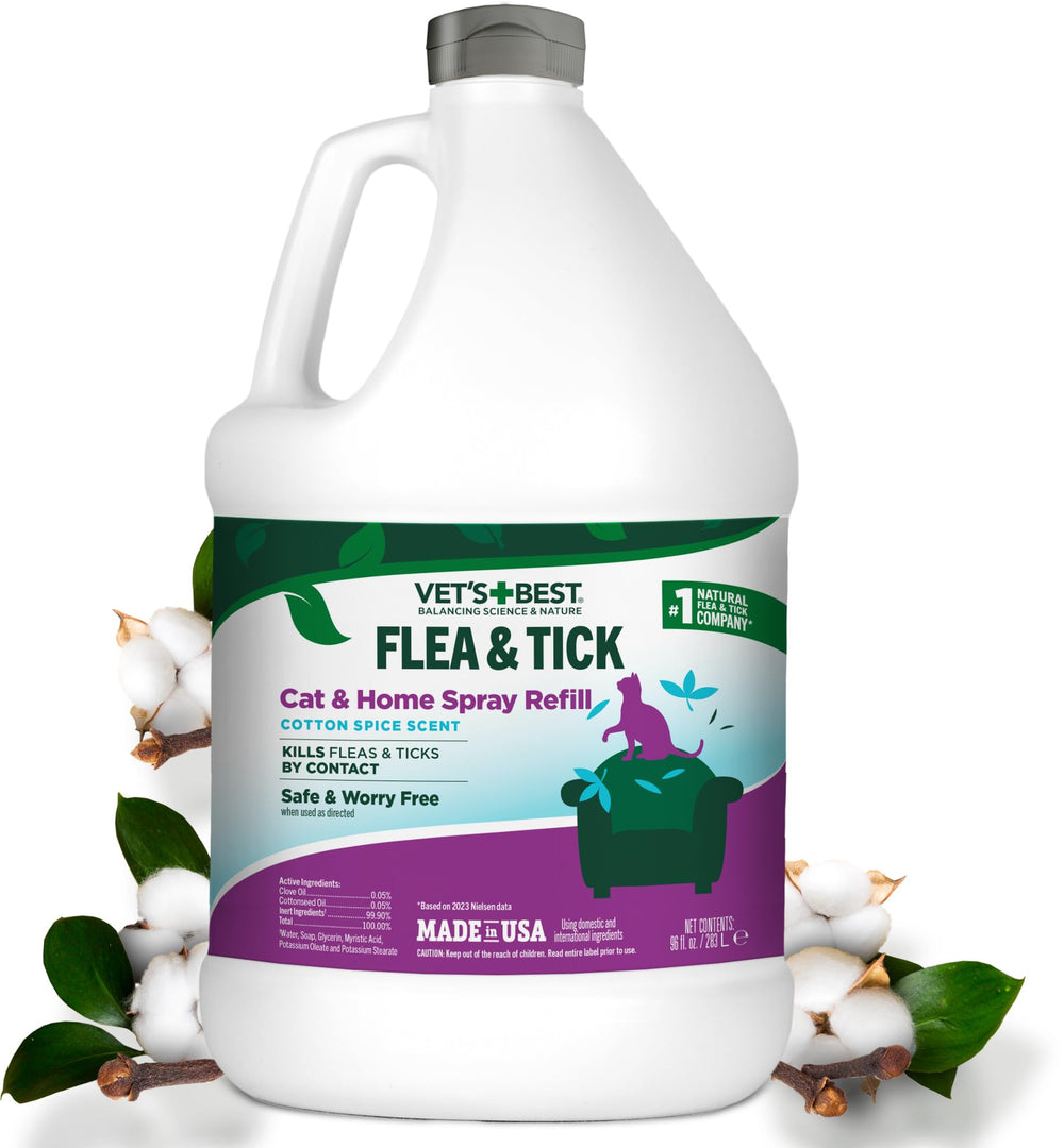 Vet's Best Remplissage 96 oz – bouteille prête pour protection naturelle dans la maison