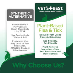 Vet's Best spray extérieur puces tiques moustiques – action naturelle dans le jardin