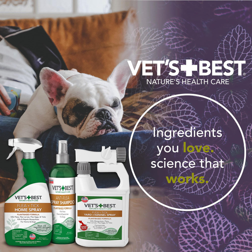 Vet's Best utilisation interieur exterieur pour chiens
