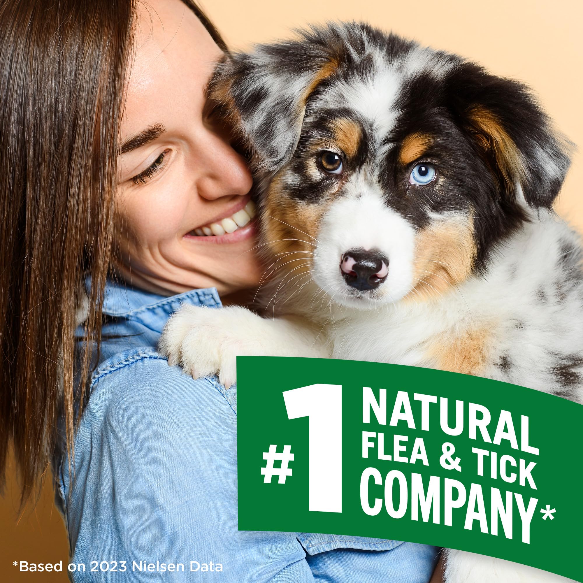 Vet's Best Vaporisateur efficace contre parasites – protection continue.