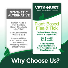 Vet's Best Vaporisateur sur tapis et meubles – élimine puces et tiques.