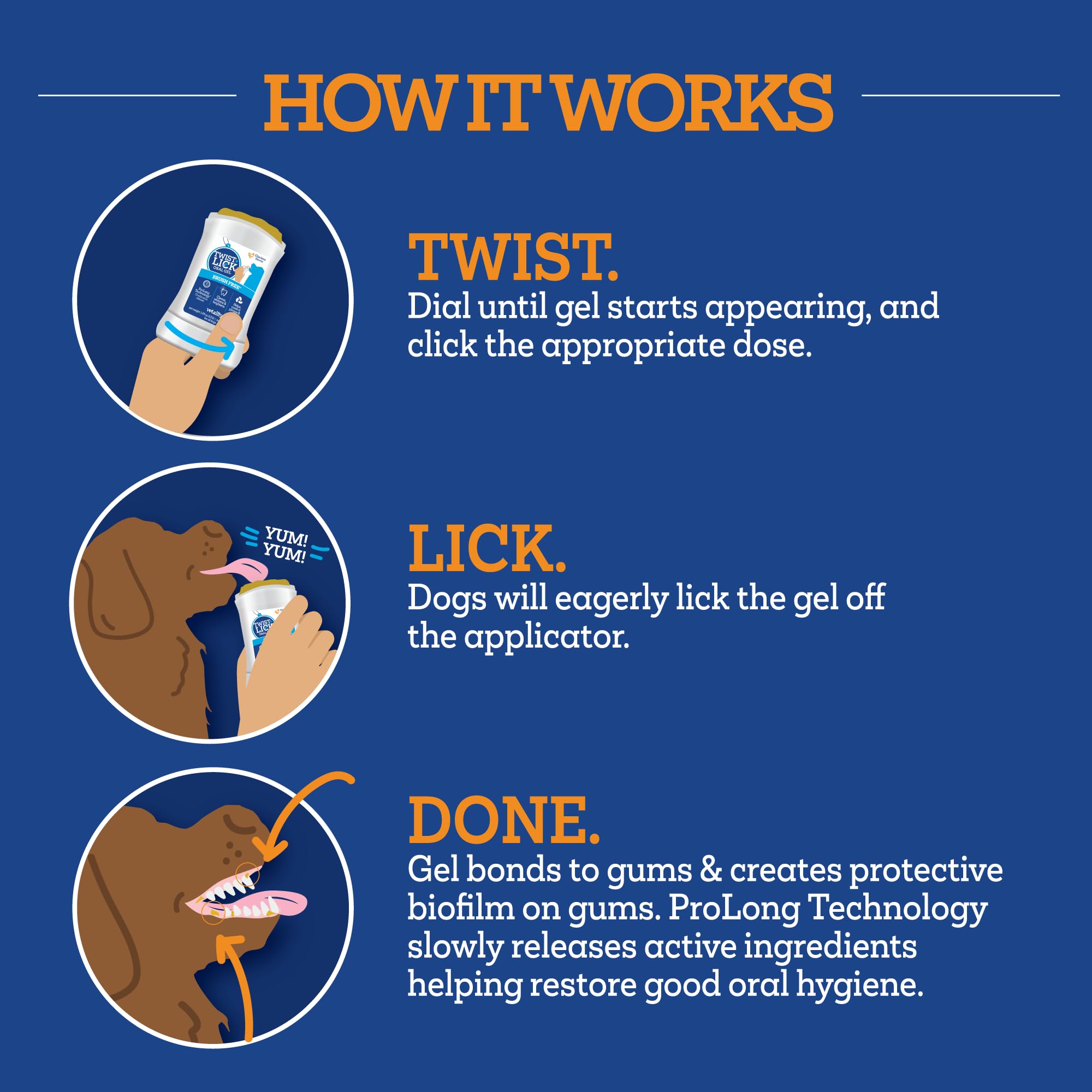 Vetality Twist + Lick – ProLong, nettoyage renforcé sans effort.
