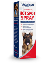 Peau inflammée chez le chien traitée en douceur