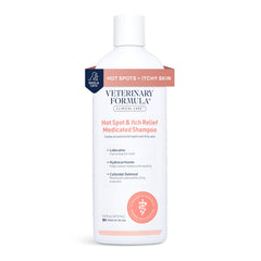 Conditionneur Veterinary Formula soulage zone irritée et apaise la peau.