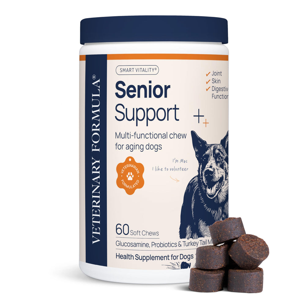 Veterinary Formula Smart Vitality Senior Bouteille facile à ouvrir favorisant la mobilité