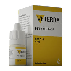 Veterra gouttes oculaires pour chat, application facile au quotidien.