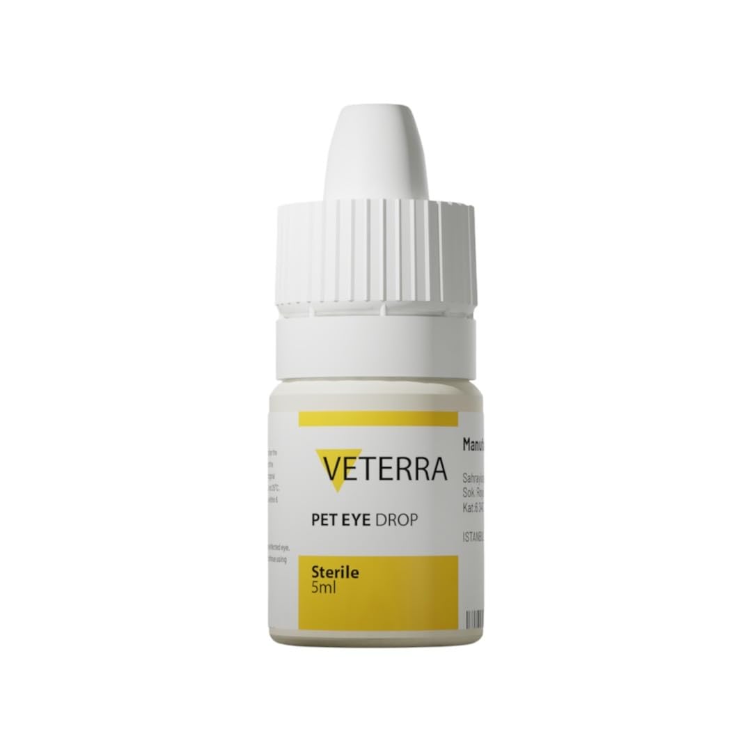 Application rapide avec Veterra — potentiel réconfortant pour les yeux irrités.